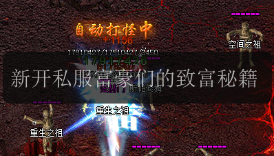 新开私服富豪们的致富秘籍